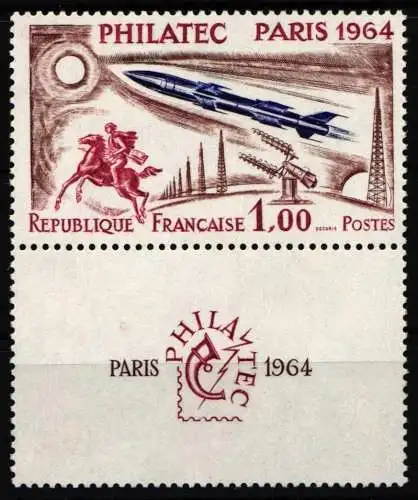 Frankreich 1480 Zf unten postfrisch #NM022