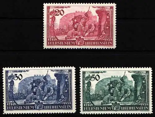 Liechtenstein 180-182 postfrisch #NM084