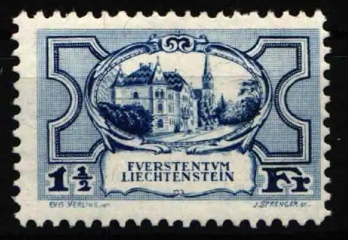 Liechtenstein 71 mit Falz #NM087