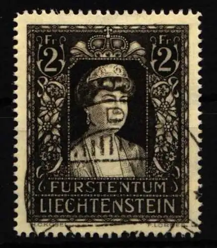 Liechtenstein 256 gestempelt Fürstenhaus #NM076