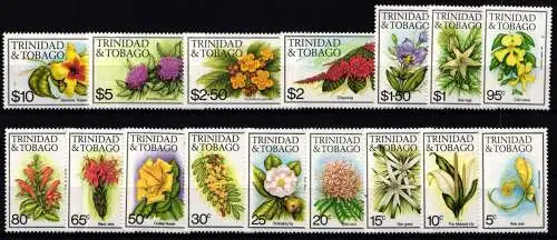 Trinidad und Tobago 479-494 I postfrisch Pflanzen #KC850