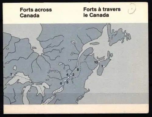 Kanada 877-886 gestempelt Markenheft 92 / Architektur #KC844