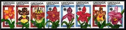 Grenada Grenadinen 1247-1254 postfrisch Pflanzen #KC913