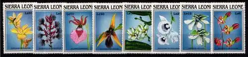 Sierra Leone 1269-1276 postfrisch Pflanzen #KC926