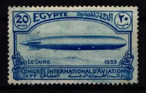 Ägypten 190 postfrisch Zeppelin #KC933