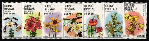 Guinea Bissau 1049-1055 postfrisch Pflanzen #KC921