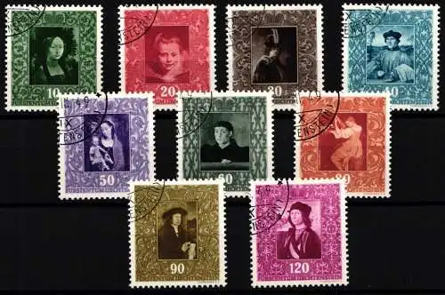 Liechtenstein 268-276 gestempelt #NF883