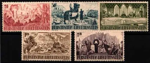 Liechtenstein 202-206 postfrisch #NF882