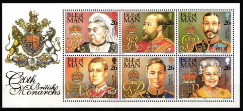 Großbritannien Isle of Man Block 35 postfrisch #NP959