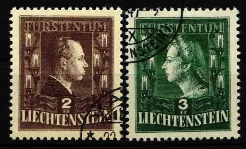 Liechtenstein 238-239 gestempelt #NS121