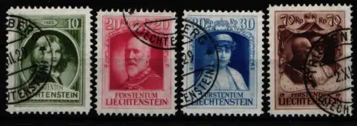 Liechtenstein 90-93 gestempelt #NS100