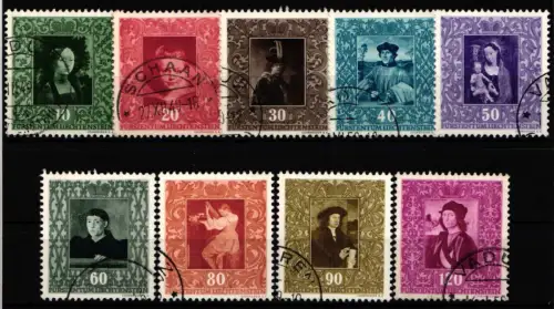 Liechtenstein 268-276 gestempelt #NS062