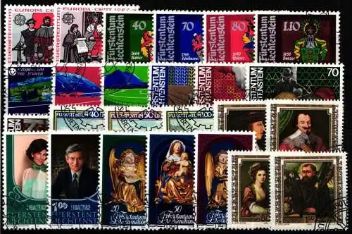 Liechtenstein Jahrgang 1982 gestempelt #NS180