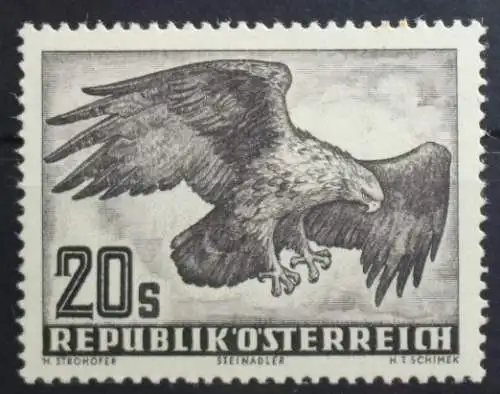 Österreich 968 postfrisch Vögel #SL158