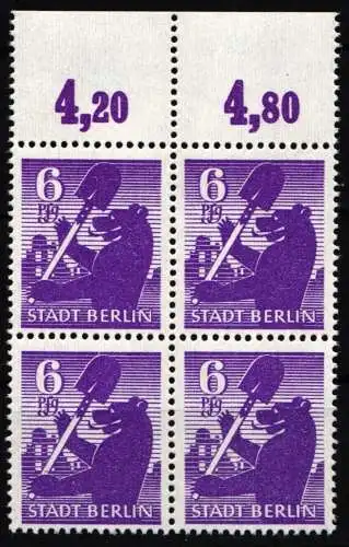 SBZ 2 A a uy postfrisch Berlin und Brandenburg #NQ296