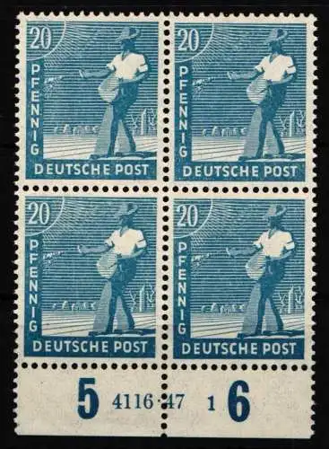 Deutschland Gemeinschaftsausgaben 950P 4er Bl UR HAN 4116.47 1 postfrisch #NQ356