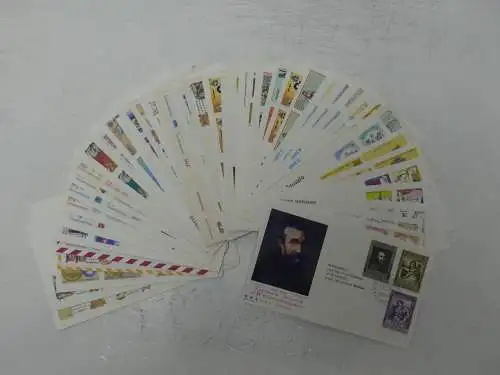 Vatikan FDC Lot aus den 1980er Jahren als Ersttagsbrief ca 50 Stk #NS266