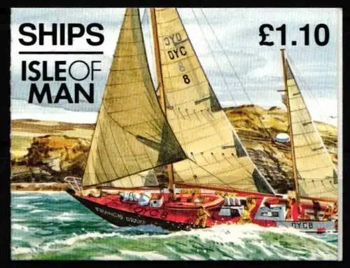 Großbritannien Isle of Man MH 29 gestempelt als Markenheftchen #NQ825