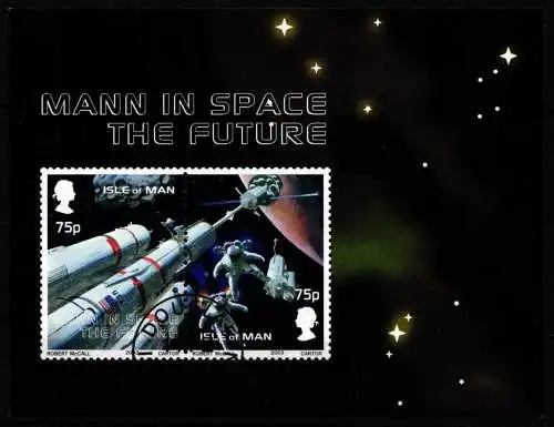 Großbritannien Isle of Man Block 47 gestempelt #NQ823