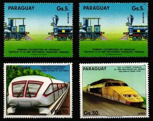 Paraguay 3870-3872 postfrisch #NQ948