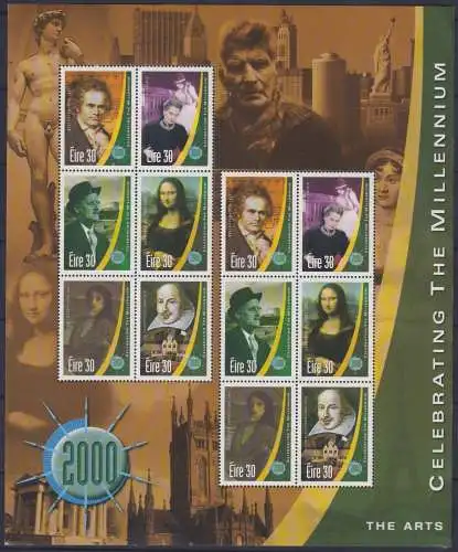 Irland ZD-Bogen 1216-1221 postfrisch #NS281