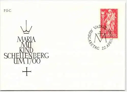 Liechtenstein FDC 449 als Ersttagsbrief #NS367