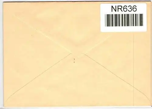 Berlin 128 als Ersttagsbrief #NR636