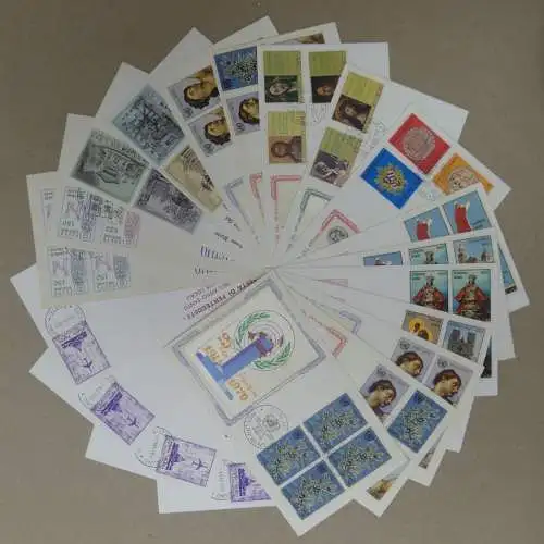 Vatikan FDC Lot als Ersttagsbrief ca 20 Stk #NS392