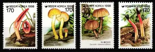 Korea Süd 1981-1984 postfrisch Pilze #NT902