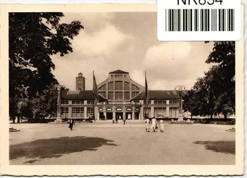 Berlin 72-73 auf Postkarte Handwerlsmesse #NR834