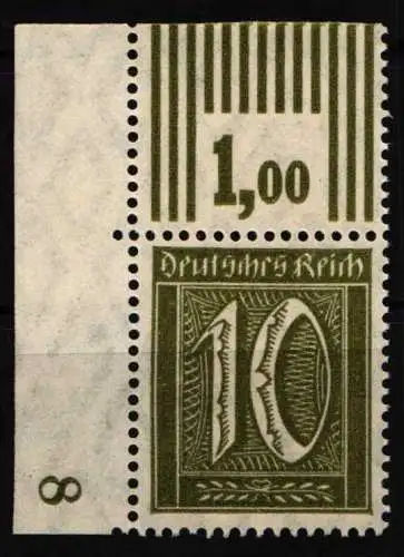 Deutsches Reich 159 W OR postfrisch W OR 3`7`3 #NR856