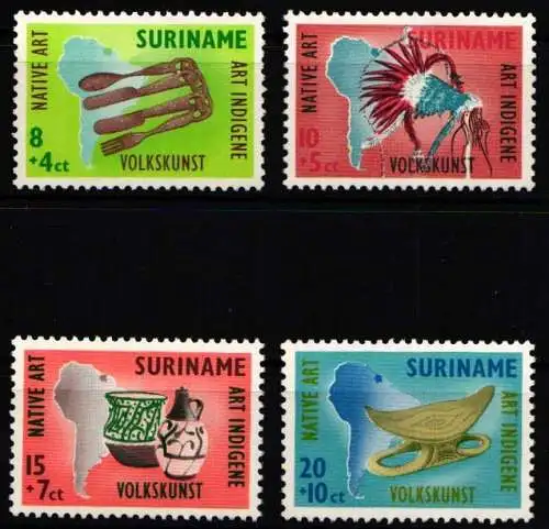 Surinam 371-374 postfrisch #NT951