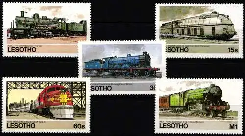 Lesotho 484-488 postfrisch #NT954