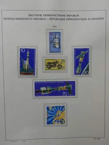 DDR ab 1971 ** besammelt im Schaubek Binder #LZ146