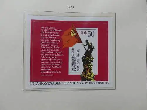 DDR ab 1971 ** besammelt im Schaubek Binder #LZ146