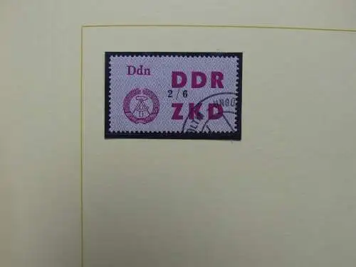 DDR ab Anfängen gestempelt besammelt im Schaubek Binder #LZ144