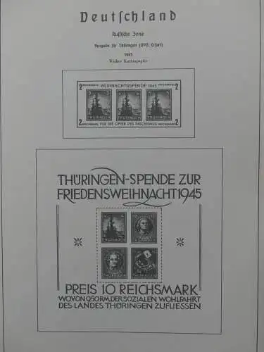 Alliierte Besetzung gut besetzt ** oder gestempelt im KA-BE Album #LZ126