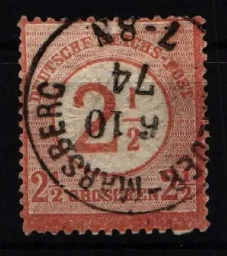Deutsches Reich 29 gestempelt leichte Mängel #NL987