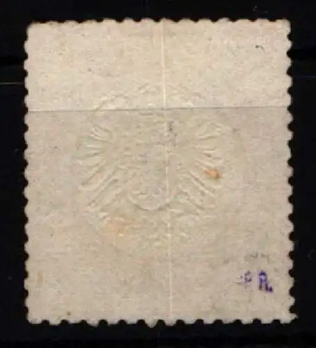 Deutsches Reich 24 gestempelt leichte Mängel, signiert PR. #NL965