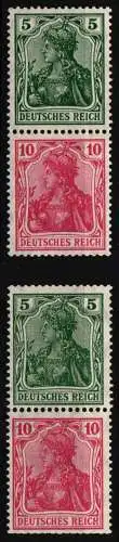 Deutsches Reich S 4 I/II postfrisch Kriegs und Friedensdruck #NR115