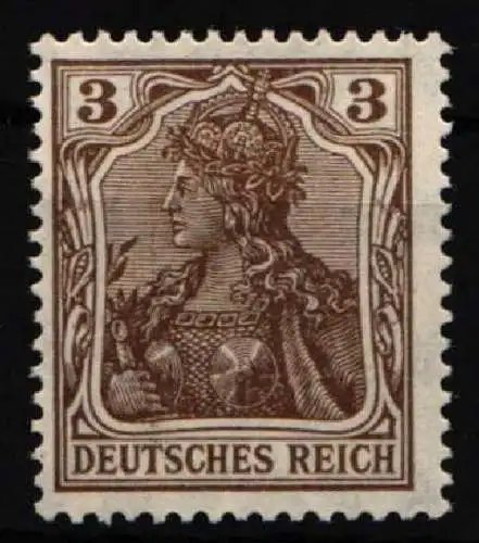 Deutsches Reich 84 II a postfrisch Typenprüfung #NR254