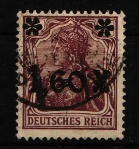 Deutsches Reich 154 II b gestempelt geprüft Dr. Hochstädter BPP #NR296