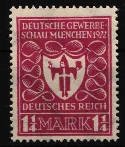 Deutsches Reich 199 d postfrisch geprüft Infla Berlin #NR270