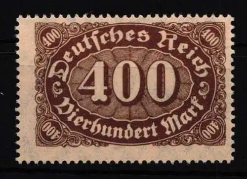 Deutsches Reich 222 c postfrisch geprüft Infla Berlin #NR272