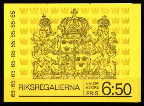 Schweden 723-727 postfrisch Markenheftchen 29 #KF734