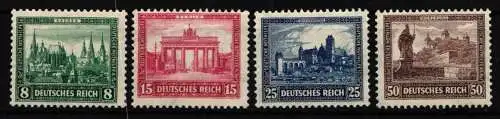 Deutsches Reich 450-453 postfrisch Nr. 451 mit Falzrest #NK096