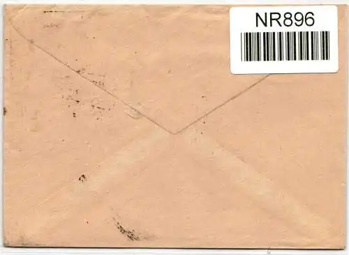 Berlin 1 P OR dgz u.a. auf Brief als Mischfrankatur portogerecht #NR896