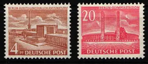 Berlin 112-113 postfrisch Hauptwert geprüft Schlegel BPP #NR951