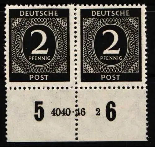 Alliierte Besetzung 912 HAN postfrisch H 4040.46 2 #NR552