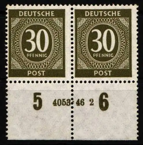 Alliierte Besetzung 928 HAN postfrisch H 4053.46 2 #NR565